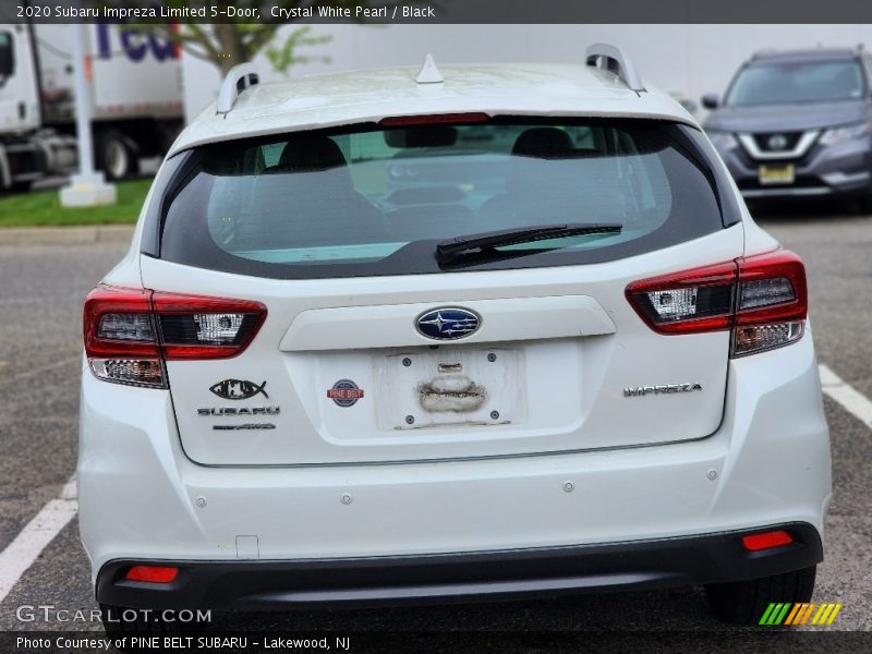 Crystal White Pearl / Black 2020 Subaru Impreza Limited 5-Door