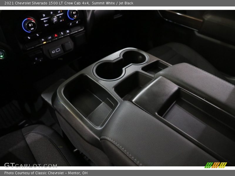 Summit White / Jet Black 2021 Chevrolet Silverado 1500 LT Crew Cab 4x4