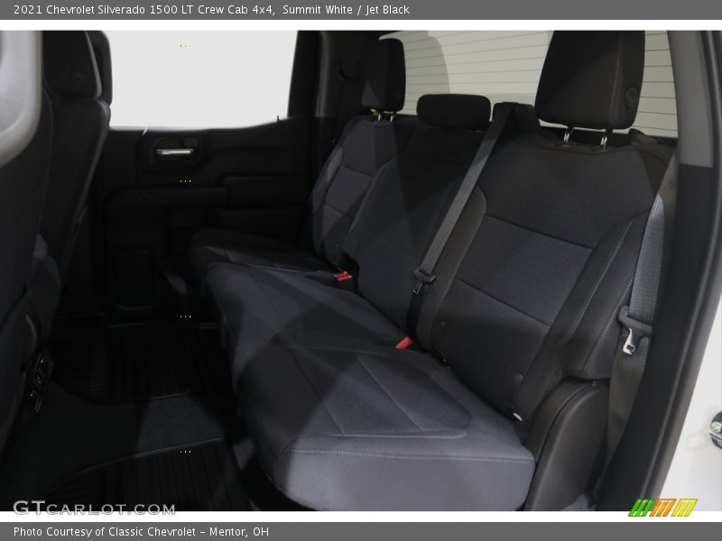 Summit White / Jet Black 2021 Chevrolet Silverado 1500 LT Crew Cab 4x4