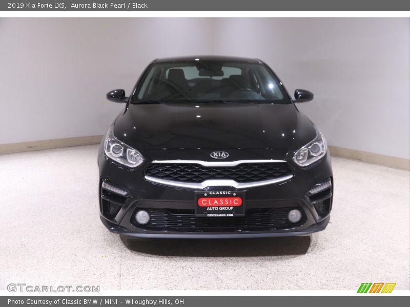 Aurora Black Pearl / Black 2019 Kia Forte LXS