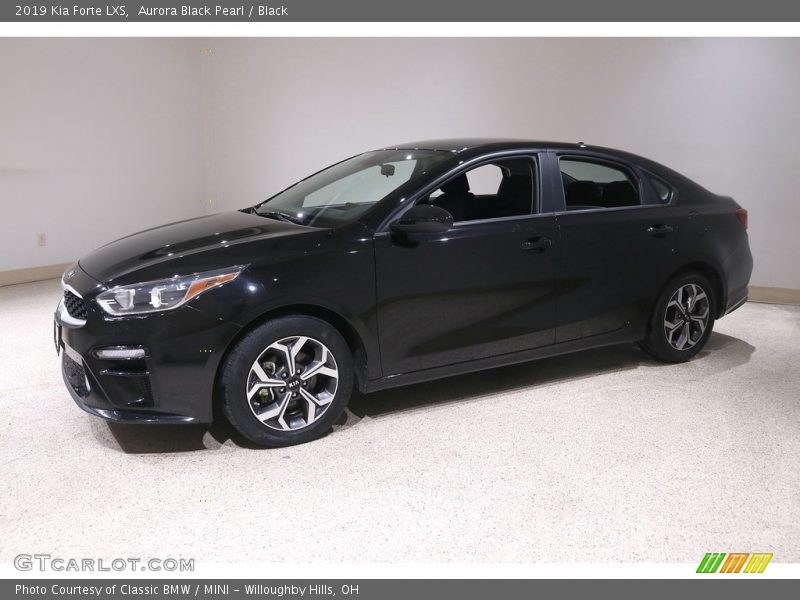 Aurora Black Pearl / Black 2019 Kia Forte LXS