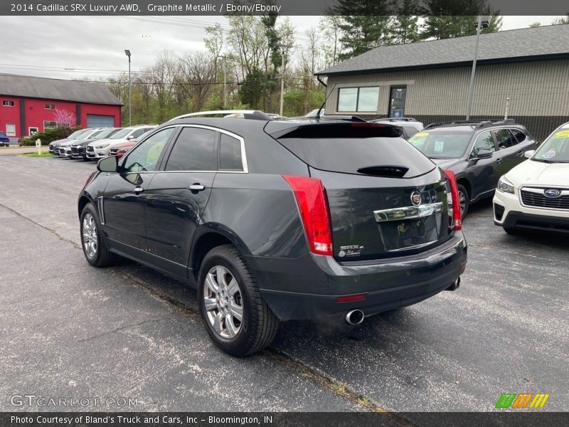 Graphite Metallic / Ebony/Ebony 2014 Cadillac SRX Luxury AWD