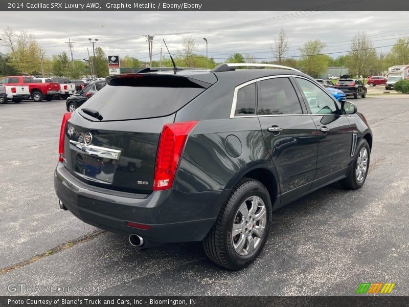 Graphite Metallic / Ebony/Ebony 2014 Cadillac SRX Luxury AWD