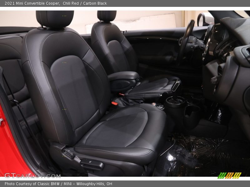 Chili Red / Carbon Black 2021 Mini Convertible Cooper