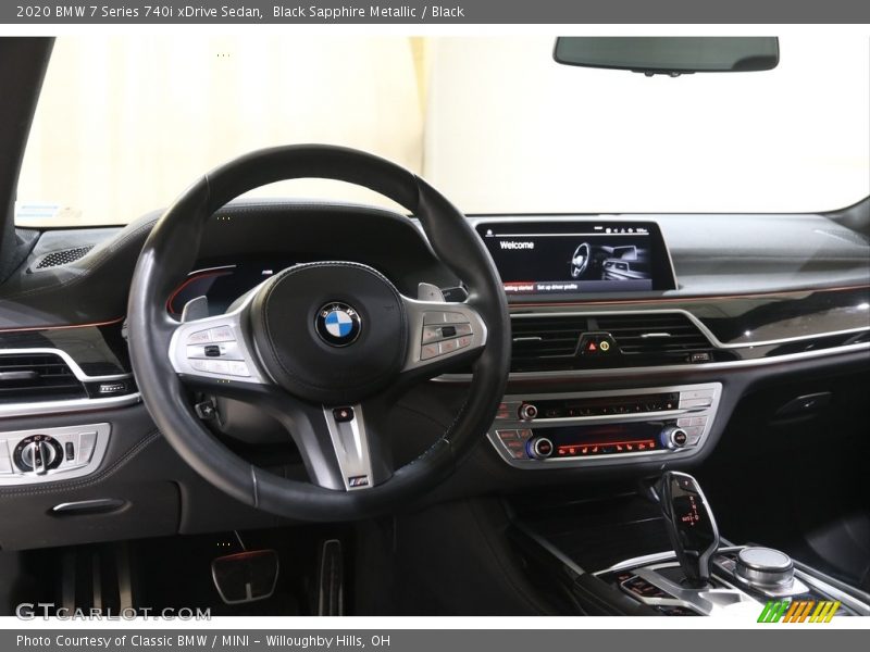 Black Sapphire Metallic / Black 2020 BMW 7 Series 740i xDrive Sedan