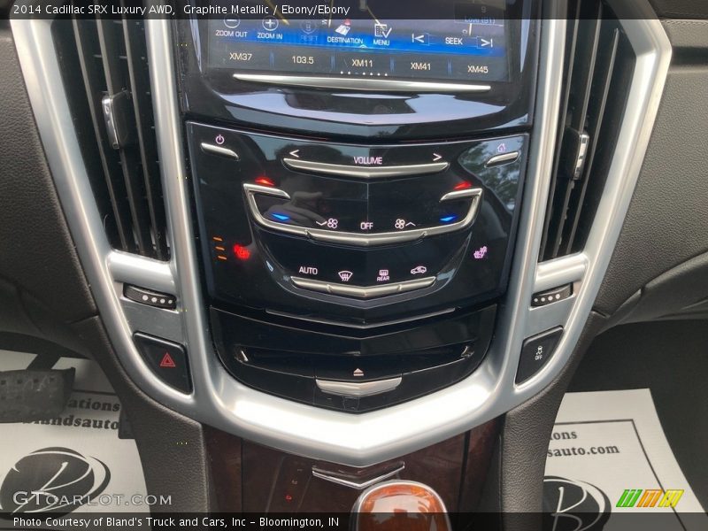 Graphite Metallic / Ebony/Ebony 2014 Cadillac SRX Luxury AWD