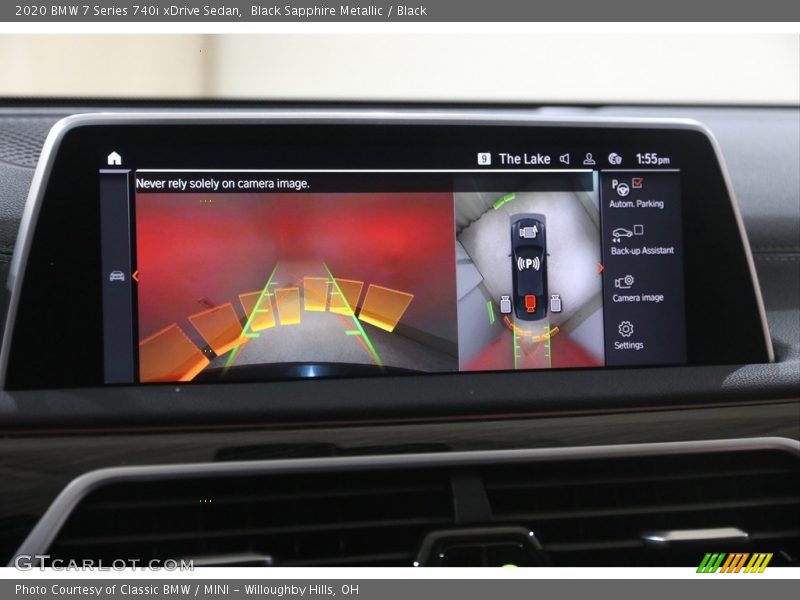 Black Sapphire Metallic / Black 2020 BMW 7 Series 740i xDrive Sedan