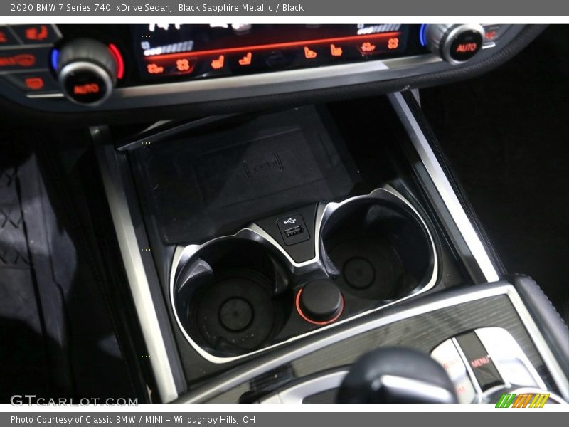 Black Sapphire Metallic / Black 2020 BMW 7 Series 740i xDrive Sedan