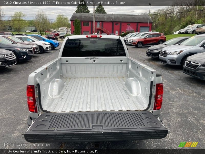 Silver Ice Metallic / Ebony 2012 Chevrolet Silverado 1500 LT Extended Cab 4x4