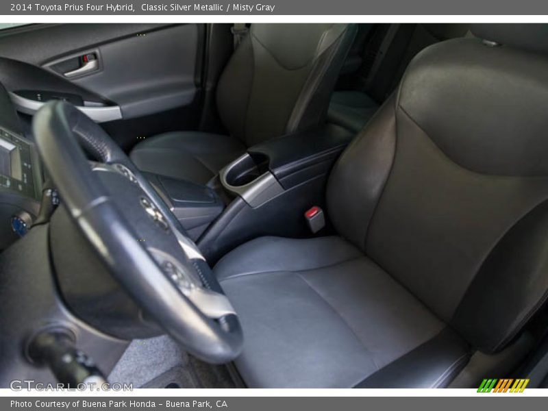 Classic Silver Metallic / Misty Gray 2014 Toyota Prius Four Hybrid