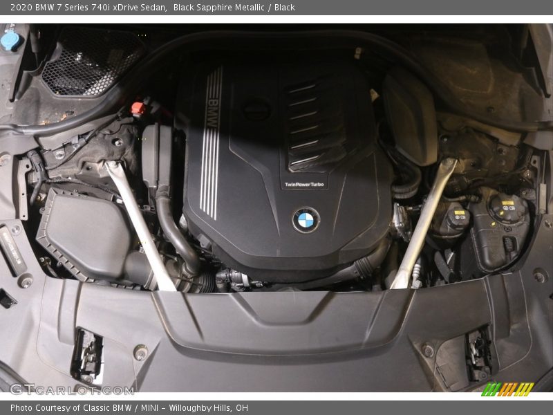 Black Sapphire Metallic / Black 2020 BMW 7 Series 740i xDrive Sedan