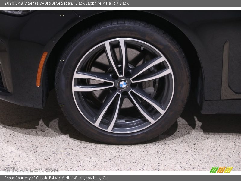 Black Sapphire Metallic / Black 2020 BMW 7 Series 740i xDrive Sedan