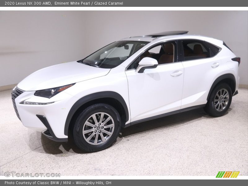 Eminent White Pearl / Glazed Caramel 2020 Lexus NX 300 AWD