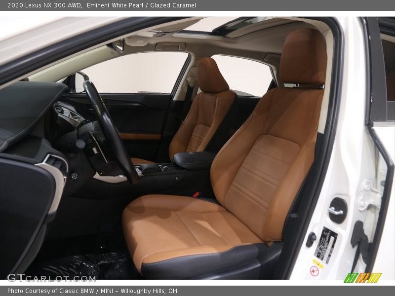 Eminent White Pearl / Glazed Caramel 2020 Lexus NX 300 AWD