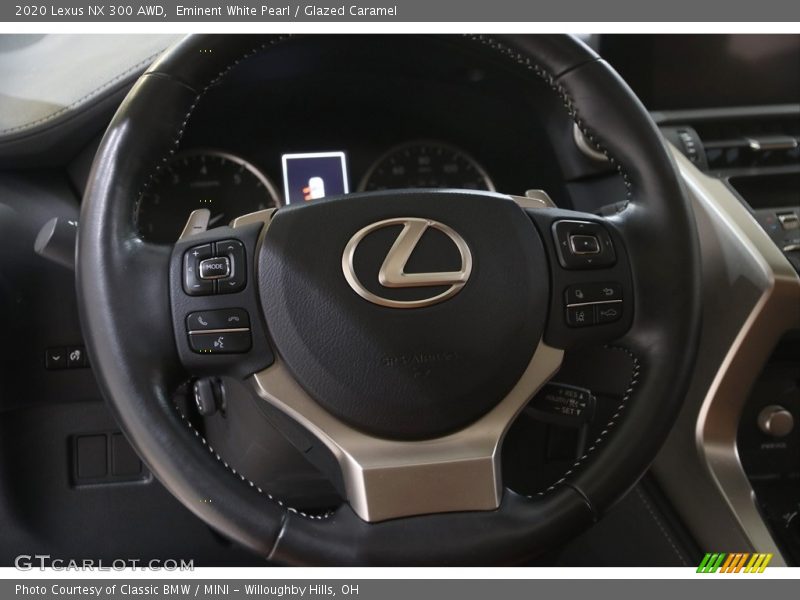 Eminent White Pearl / Glazed Caramel 2020 Lexus NX 300 AWD