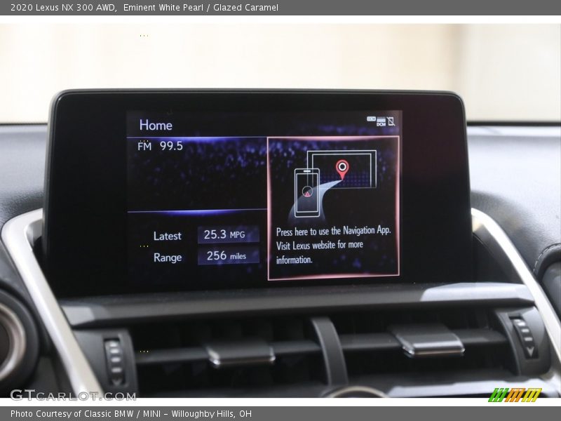 Eminent White Pearl / Glazed Caramel 2020 Lexus NX 300 AWD