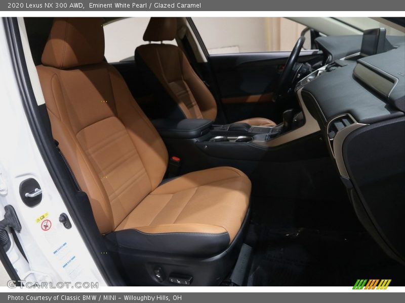 Eminent White Pearl / Glazed Caramel 2020 Lexus NX 300 AWD