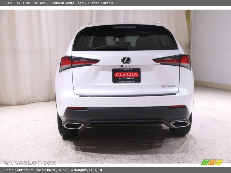 Eminent White Pearl / Glazed Caramel 2020 Lexus NX 300 AWD