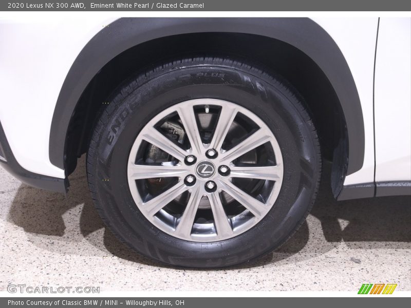 Eminent White Pearl / Glazed Caramel 2020 Lexus NX 300 AWD