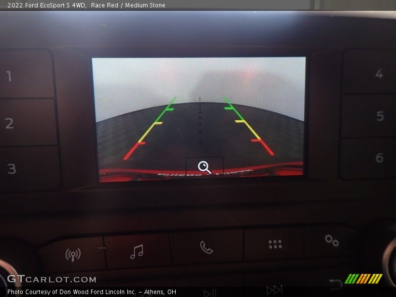 Race Red / Medium Stone 2022 Ford EcoSport S 4WD
