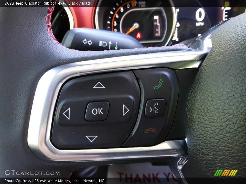 Black / Black 2023 Jeep Gladiator Rubicon 4x4