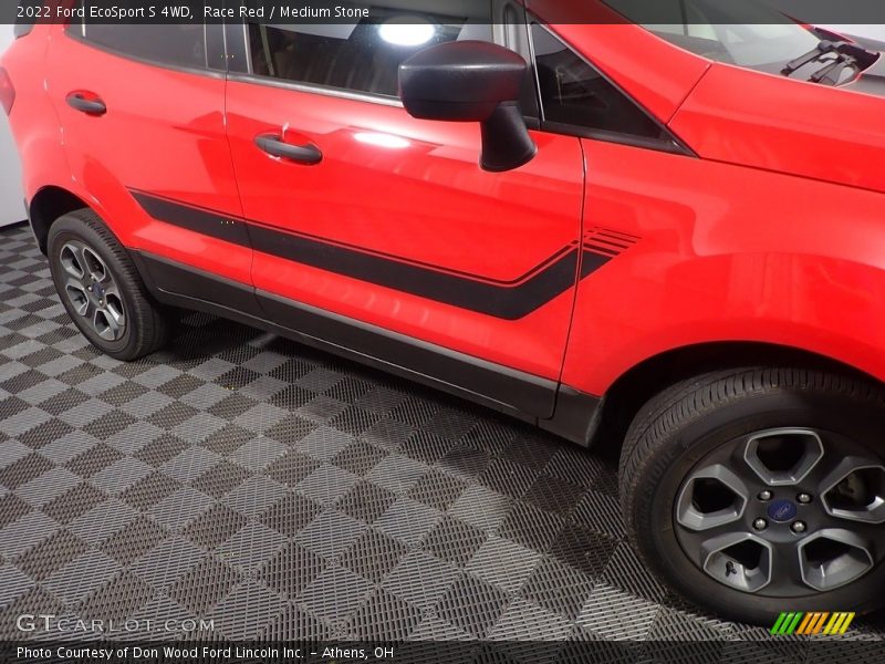 Race Red / Medium Stone 2022 Ford EcoSport S 4WD