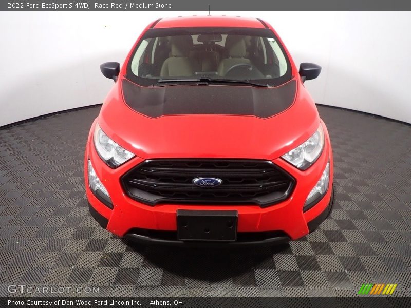 Race Red / Medium Stone 2022 Ford EcoSport S 4WD
