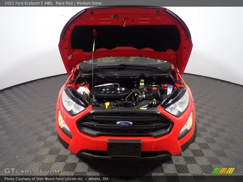 Race Red / Medium Stone 2022 Ford EcoSport S 4WD