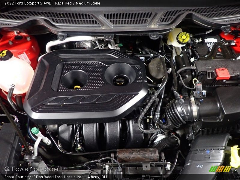 Race Red / Medium Stone 2022 Ford EcoSport S 4WD