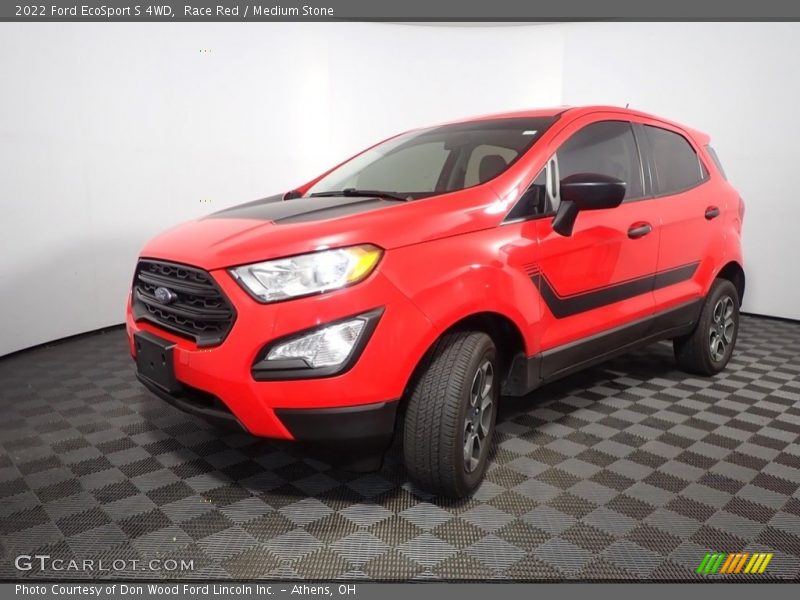 Race Red / Medium Stone 2022 Ford EcoSport S 4WD
