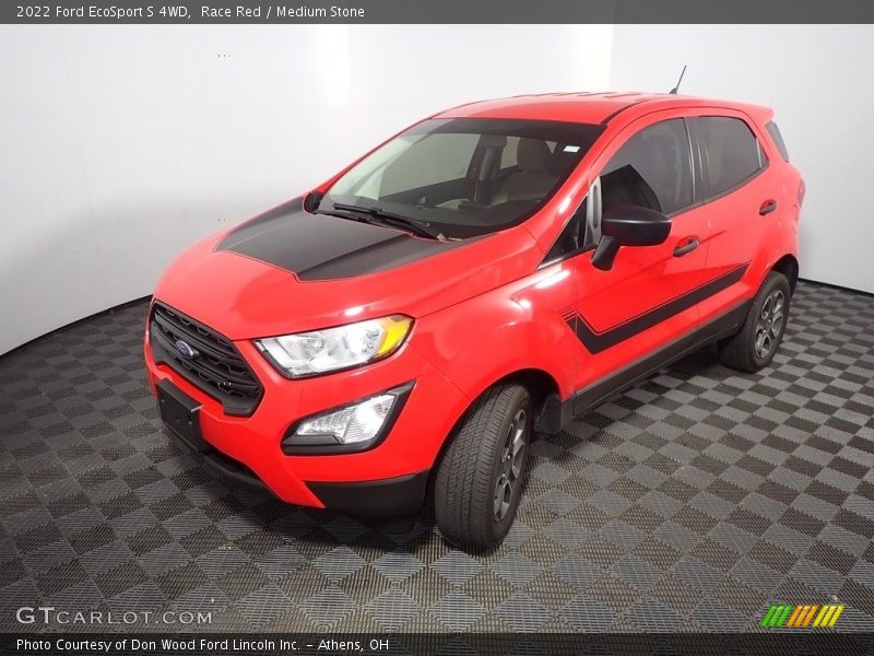 Race Red / Medium Stone 2022 Ford EcoSport S 4WD