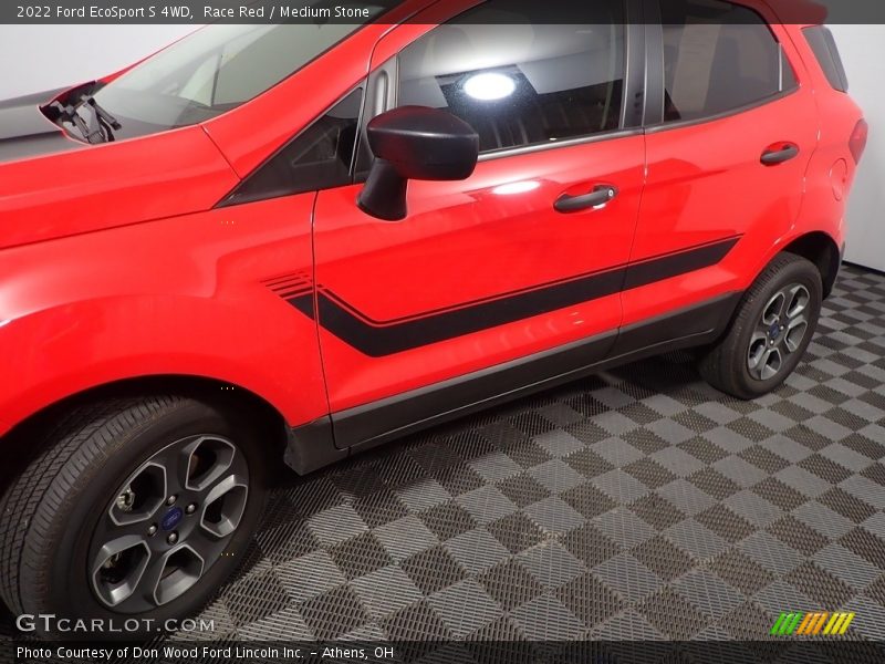 Race Red / Medium Stone 2022 Ford EcoSport S 4WD
