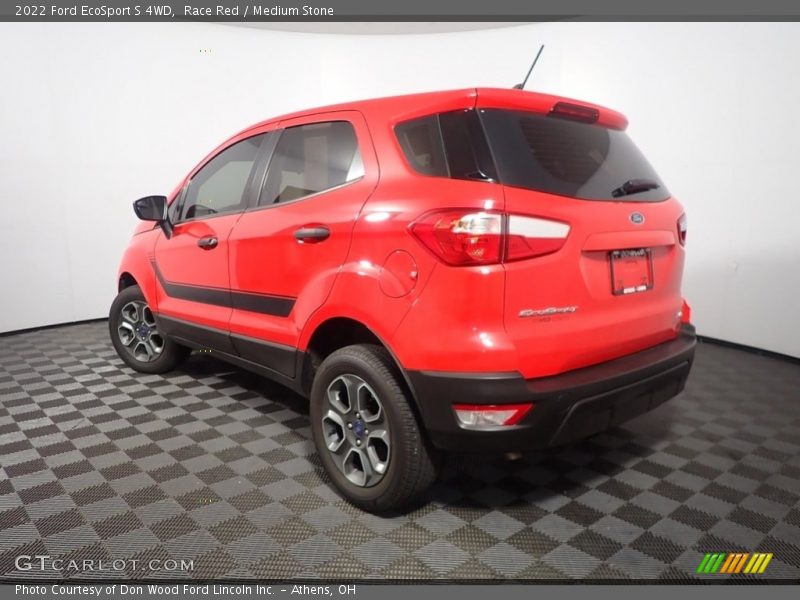 Race Red / Medium Stone 2022 Ford EcoSport S 4WD