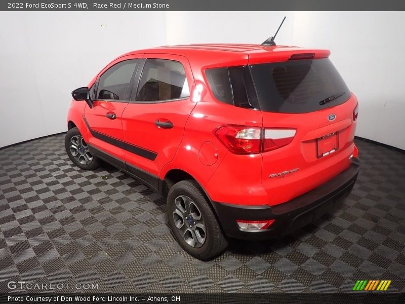 Race Red / Medium Stone 2022 Ford EcoSport S 4WD