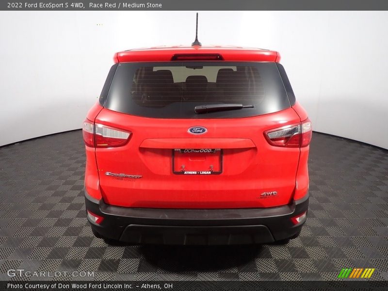 Race Red / Medium Stone 2022 Ford EcoSport S 4WD