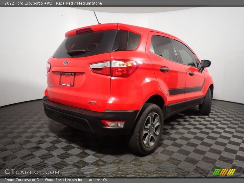 Race Red / Medium Stone 2022 Ford EcoSport S 4WD
