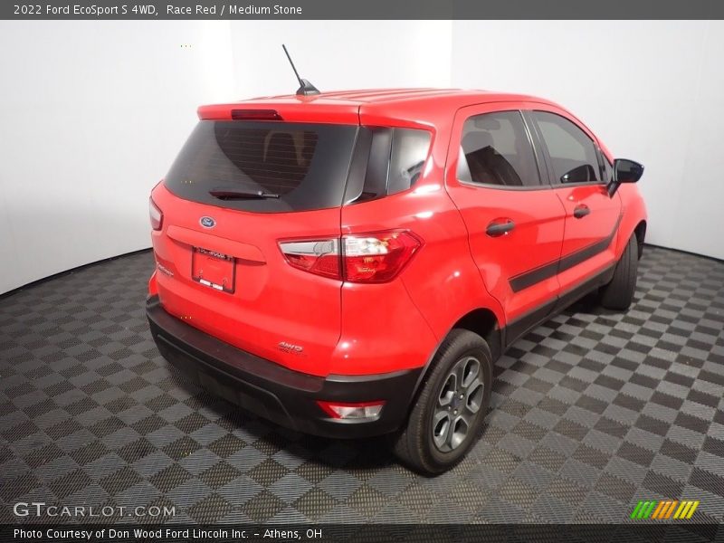 Race Red / Medium Stone 2022 Ford EcoSport S 4WD