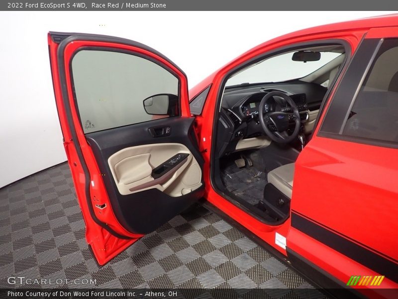 Race Red / Medium Stone 2022 Ford EcoSport S 4WD