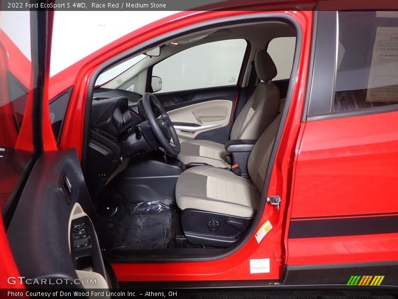 Race Red / Medium Stone 2022 Ford EcoSport S 4WD