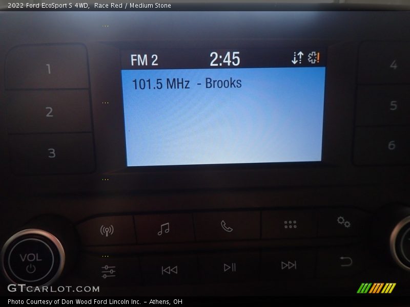 Race Red / Medium Stone 2022 Ford EcoSport S 4WD