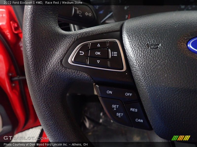 Race Red / Medium Stone 2022 Ford EcoSport S 4WD