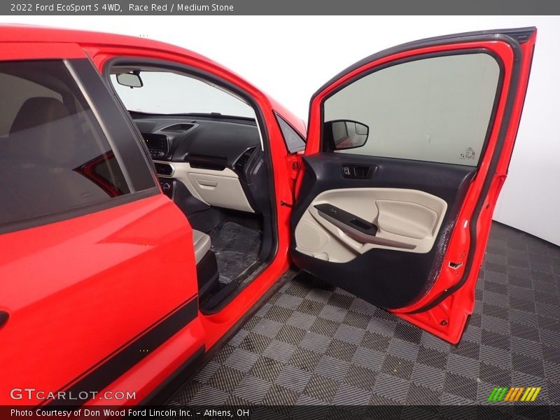 Race Red / Medium Stone 2022 Ford EcoSport S 4WD