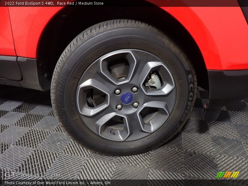 Race Red / Medium Stone 2022 Ford EcoSport S 4WD