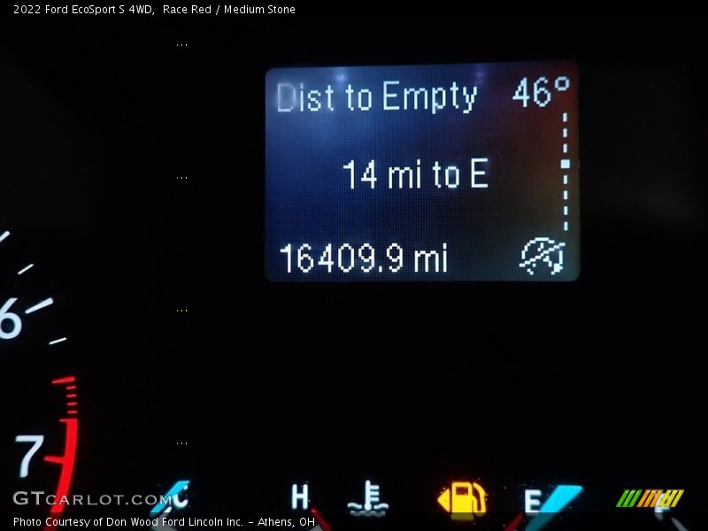 Race Red / Medium Stone 2022 Ford EcoSport S 4WD