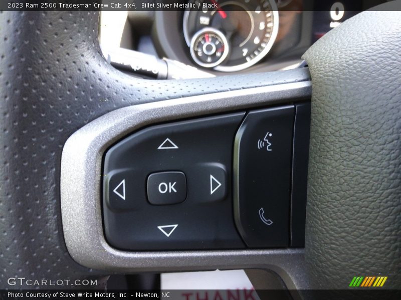  2023 2500 Tradesman Crew Cab 4x4 Steering Wheel