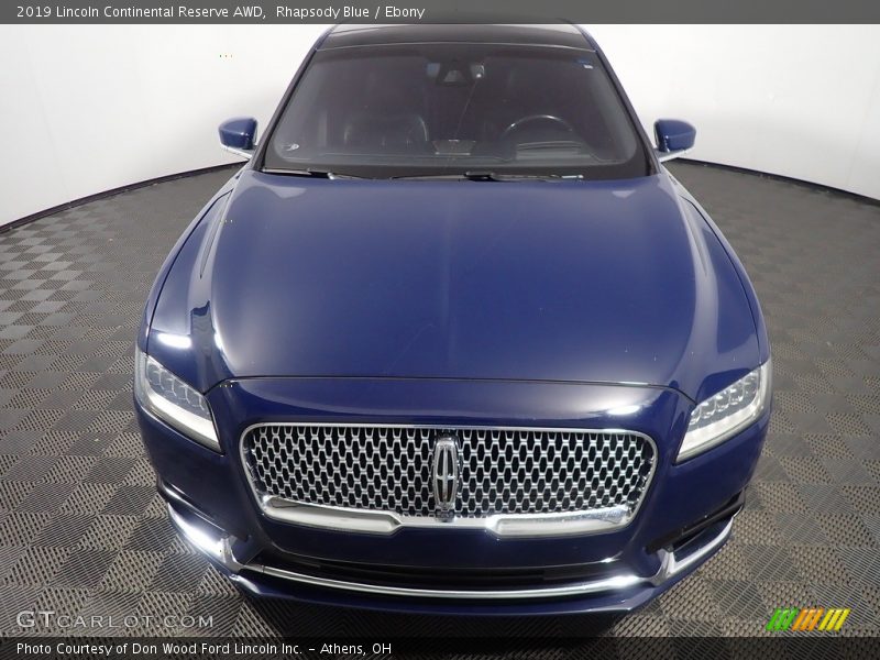 Rhapsody Blue / Ebony 2019 Lincoln Continental Reserve AWD