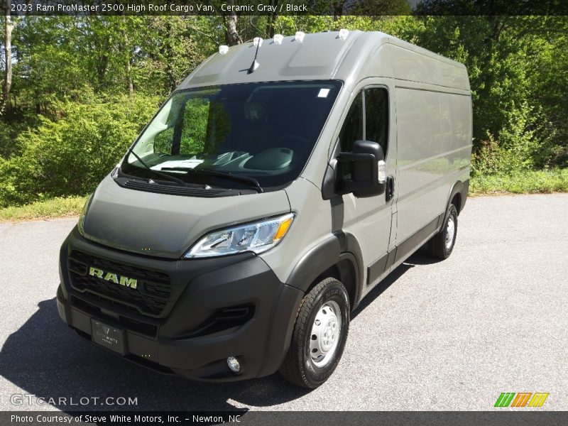 Ceramic Gray / Black 2023 Ram ProMaster 2500 High Roof Cargo Van