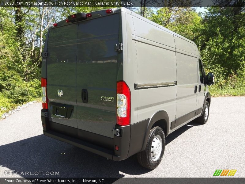 Ceramic Gray / Black 2023 Ram ProMaster 2500 High Roof Cargo Van
