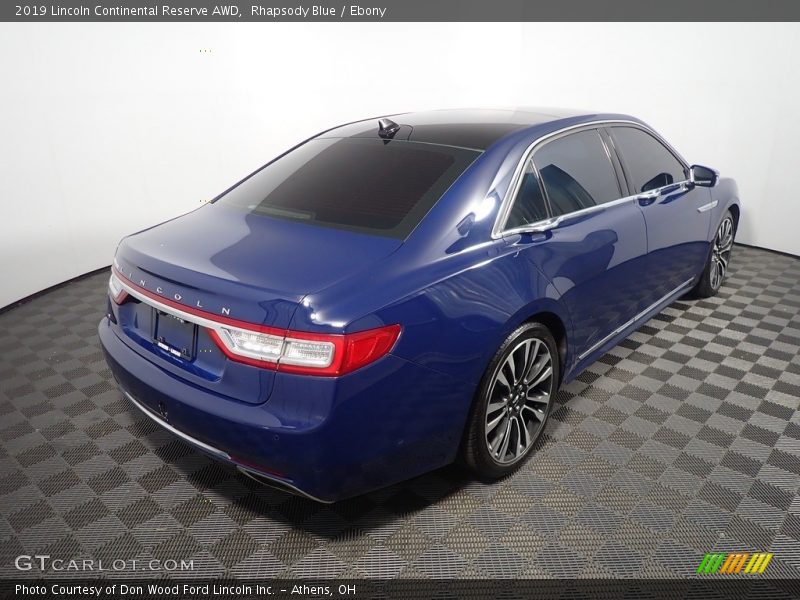 Rhapsody Blue / Ebony 2019 Lincoln Continental Reserve AWD