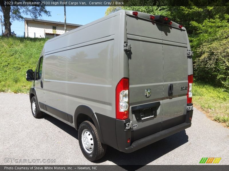 Ceramic Gray / Black 2023 Ram ProMaster 2500 High Roof Cargo Van